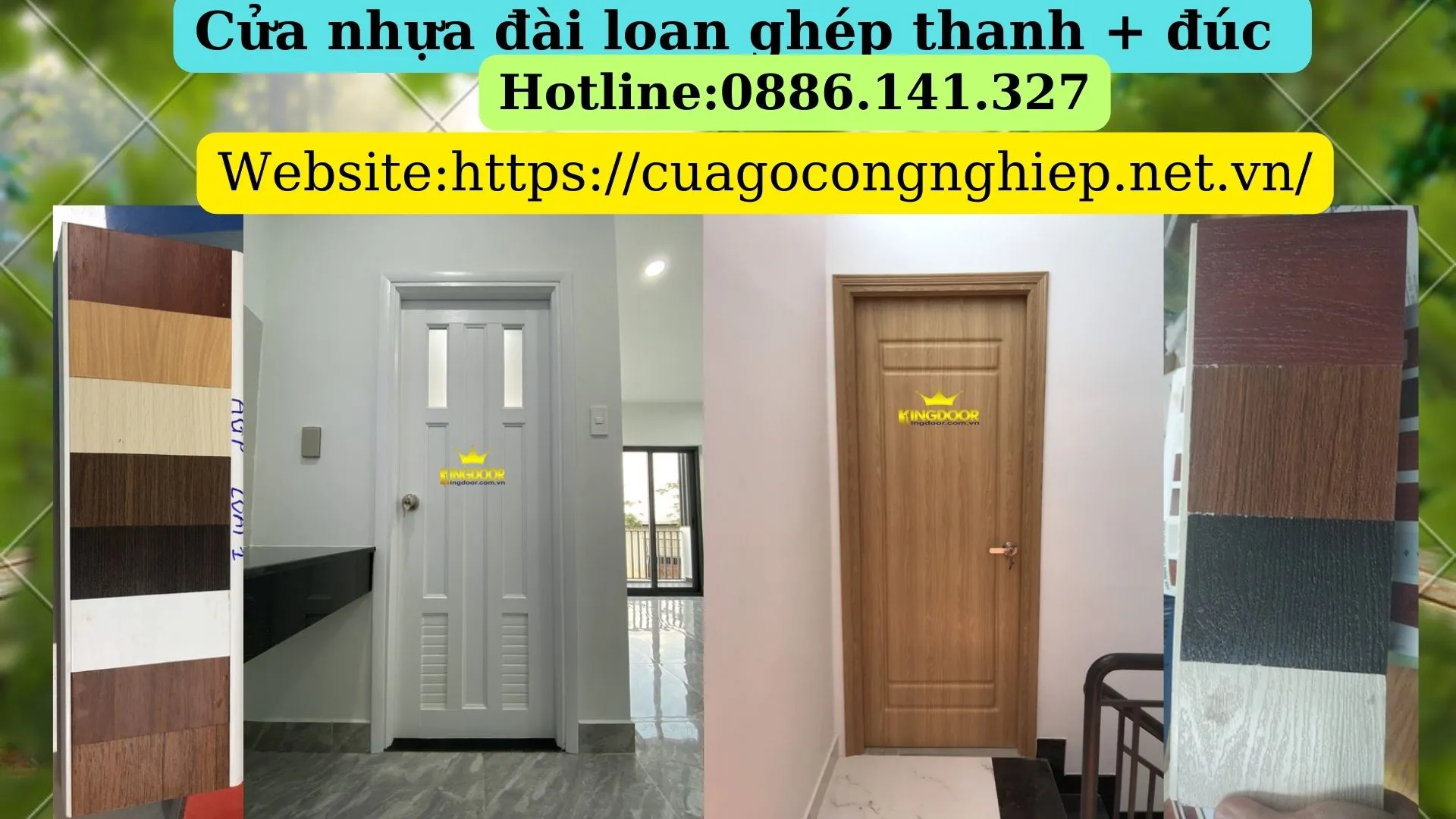 Cửa Nhựa Đài Loan Tây Ninh