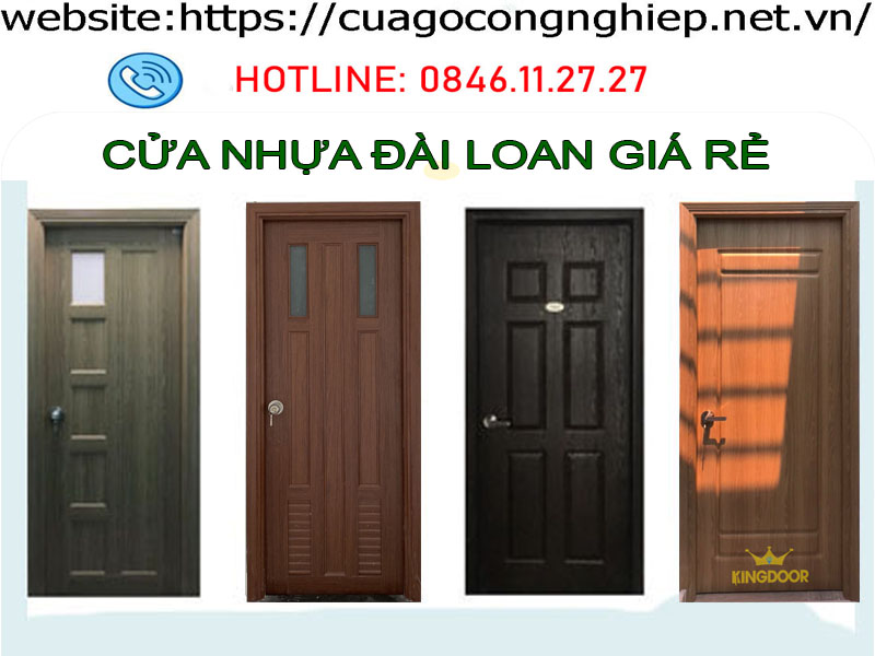 cửa nhựa đài loan giả rẻ tại bình tân