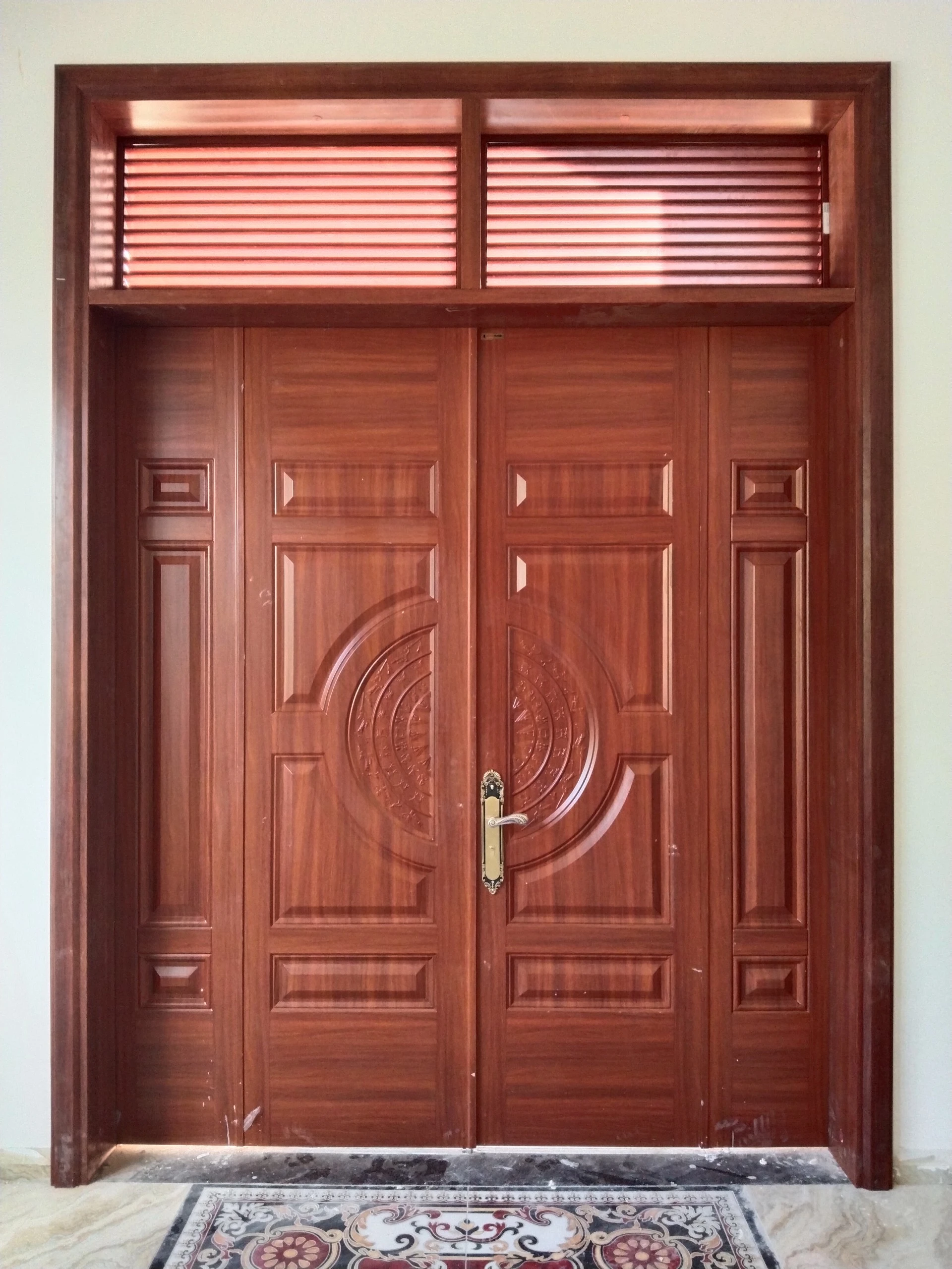 cửa-thép-vân-gỗ