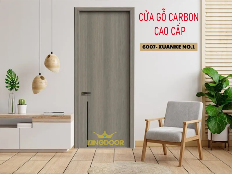 Mẫu cửa gỗ carbon