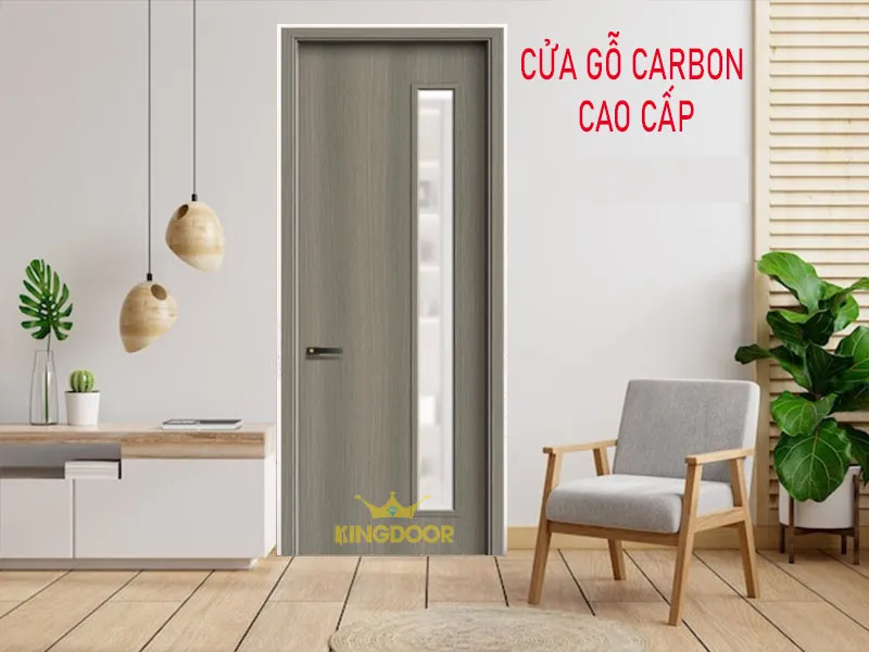 Mẫu cửa gỗ carbon