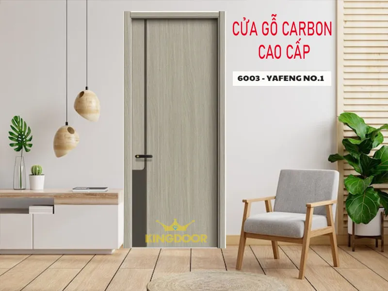 Mẫu cửa gỗ carbon