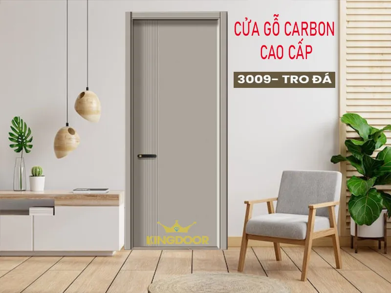 Mẫu cửa gỗ carbon