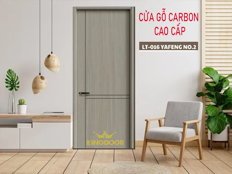 Mẫu cửa gỗ carbon