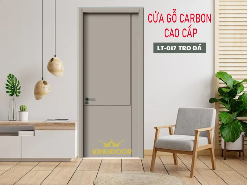 Mẫu cửa gỗ carbon