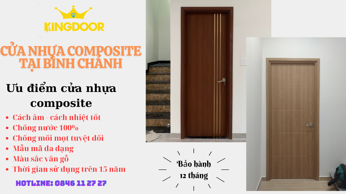 cửa nhựa composite tại bình chánh