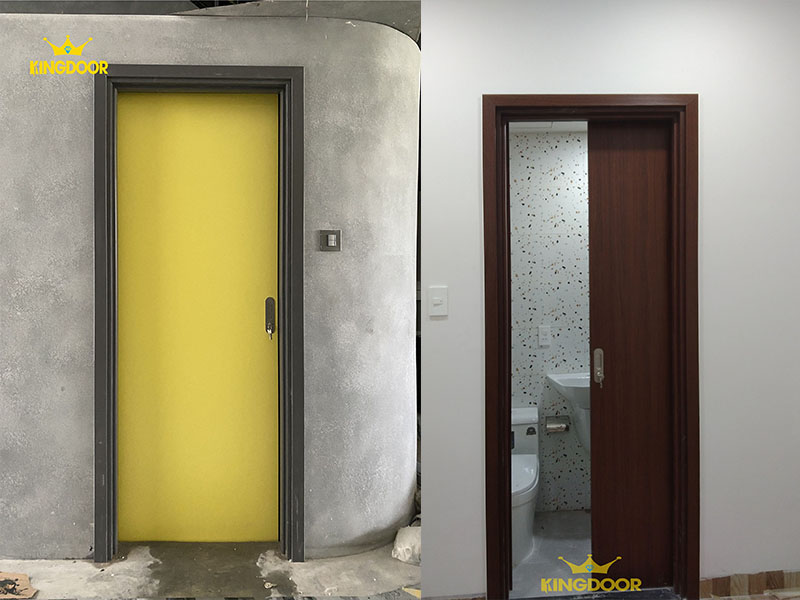 mẫu cửa nhựa composite tại bình chánh