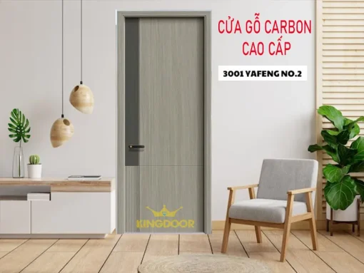 Cửa Gỗ Carbon 3001 – Yafeng No.2