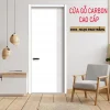 Cửa Gỗ Carbon 3003 – Ngọc Trai Trắng