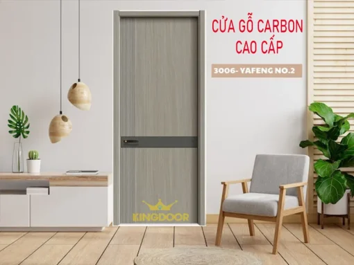 Cửa Gỗ Carbon 3006 – Yafeng No.2