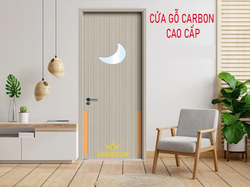 Mẫu cửa gỗ carbon