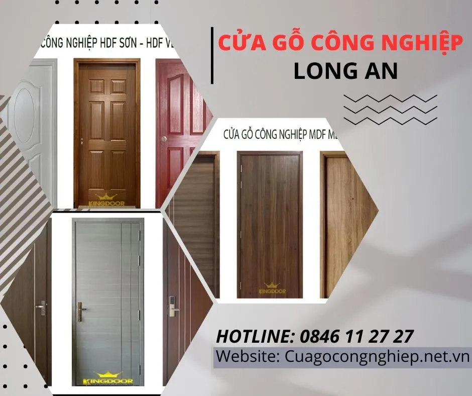 Giá cửa gỗ công nghiệp tại Long An | Cửa gỗ phòng ngủ...