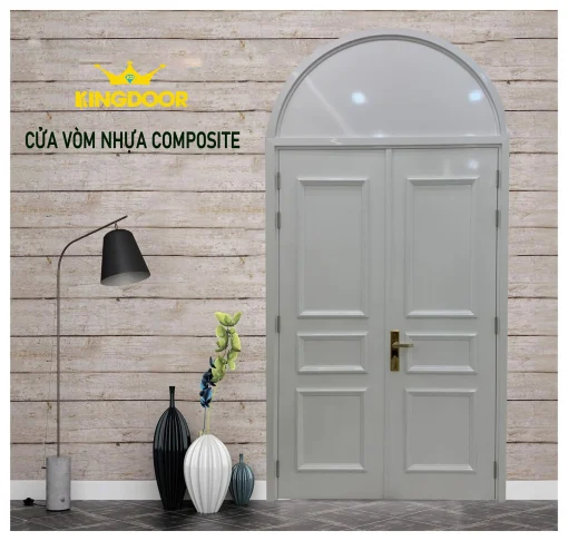 Cửa vòm nhựa composite SYA V191NN-PT