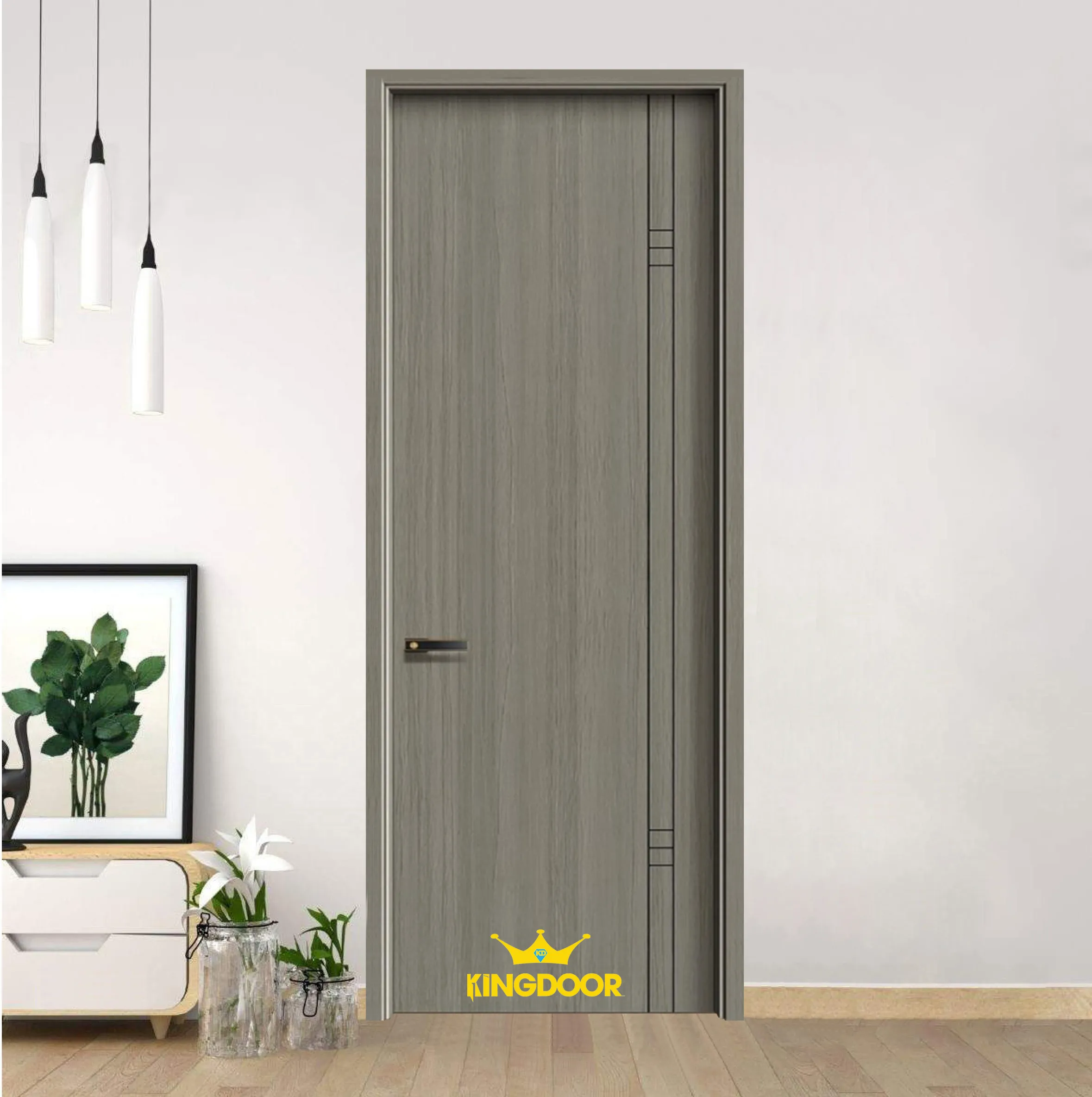 Cửa gỗ carbon LT-018 - Normon No.2