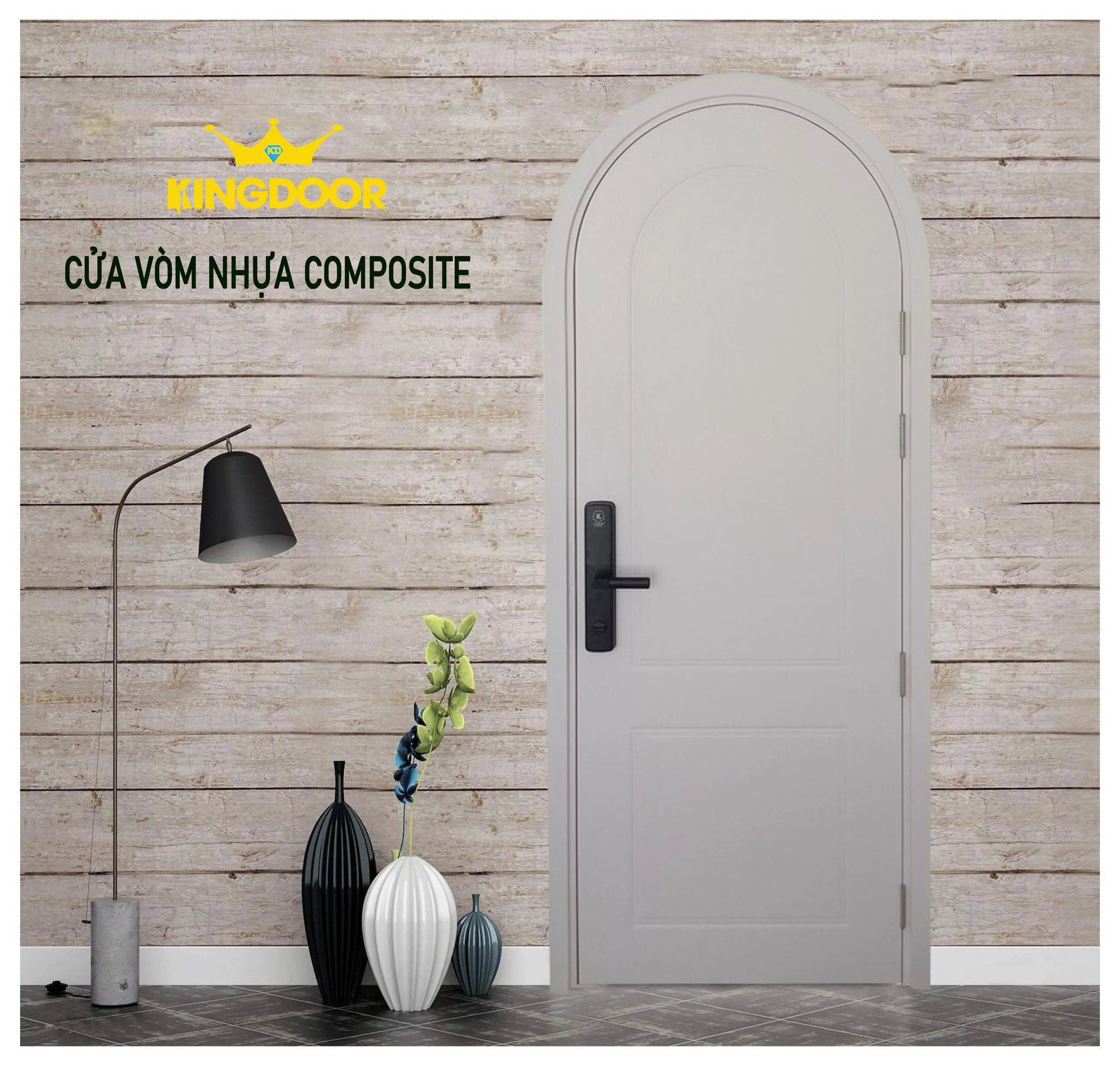 Mẫu cửa vòm nhựa composite