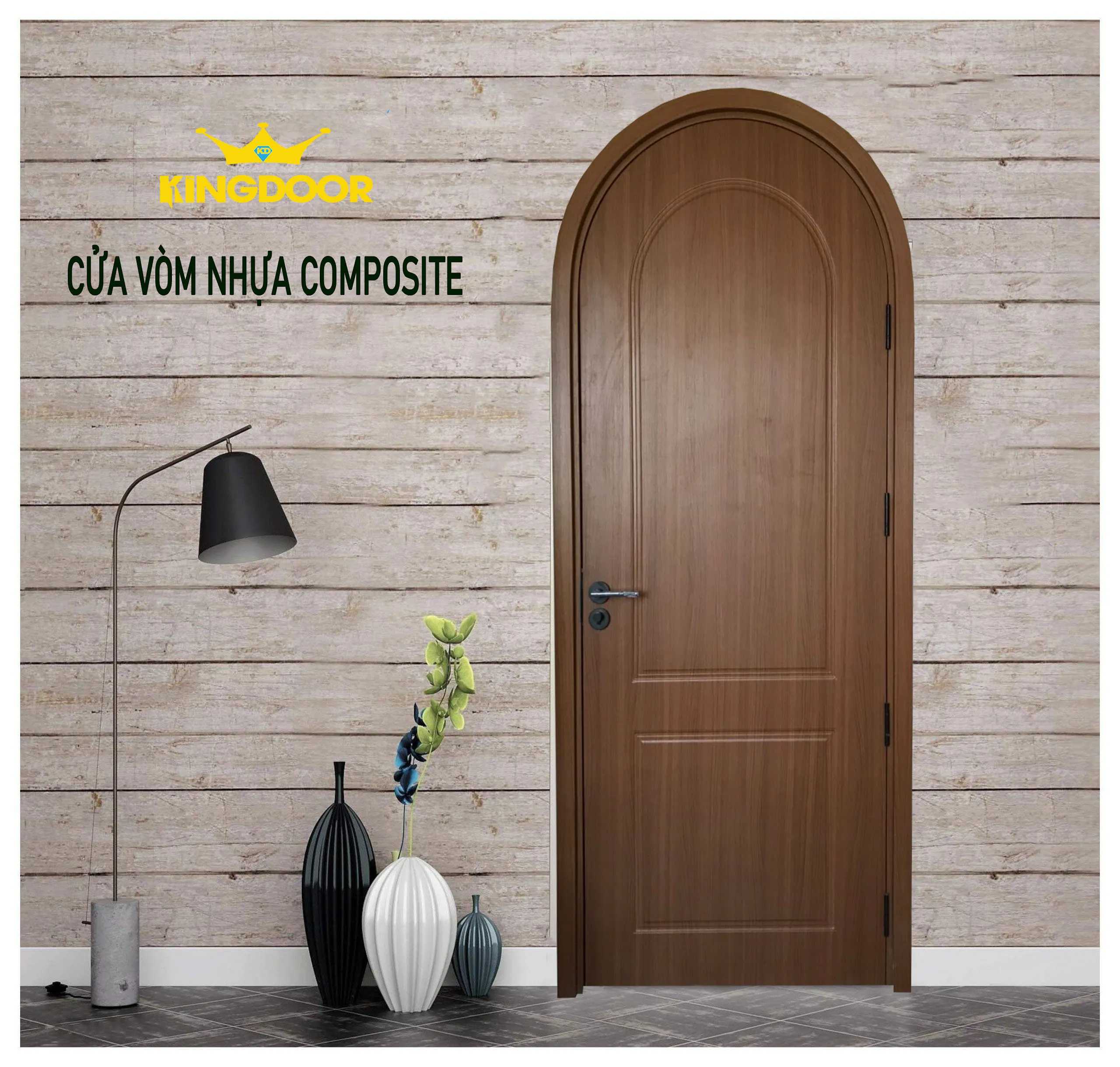 Mẫu cửa vòm nhựa composite