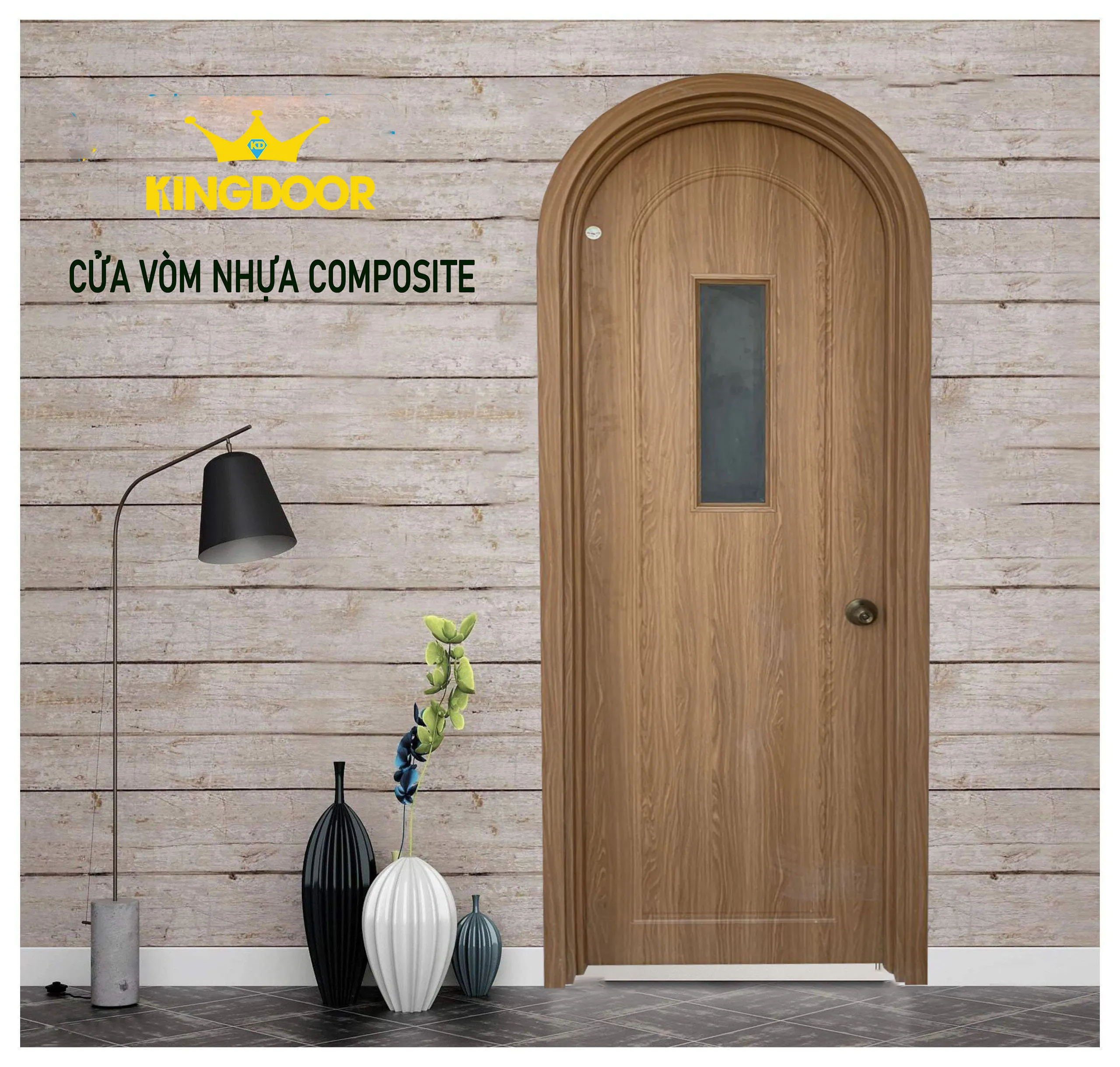 Mẫu cửa vòm nhựa composite