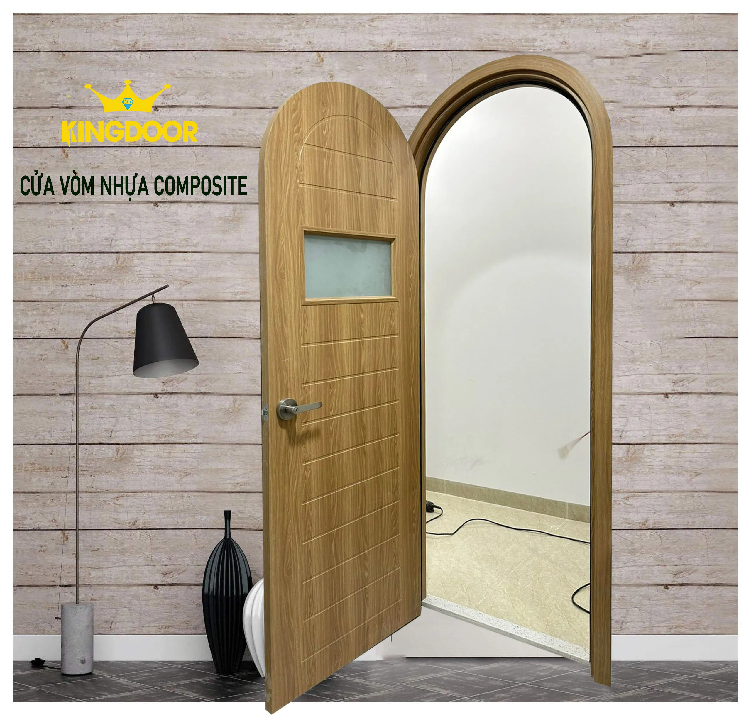 Mẫu cửa vòm nhựa composite