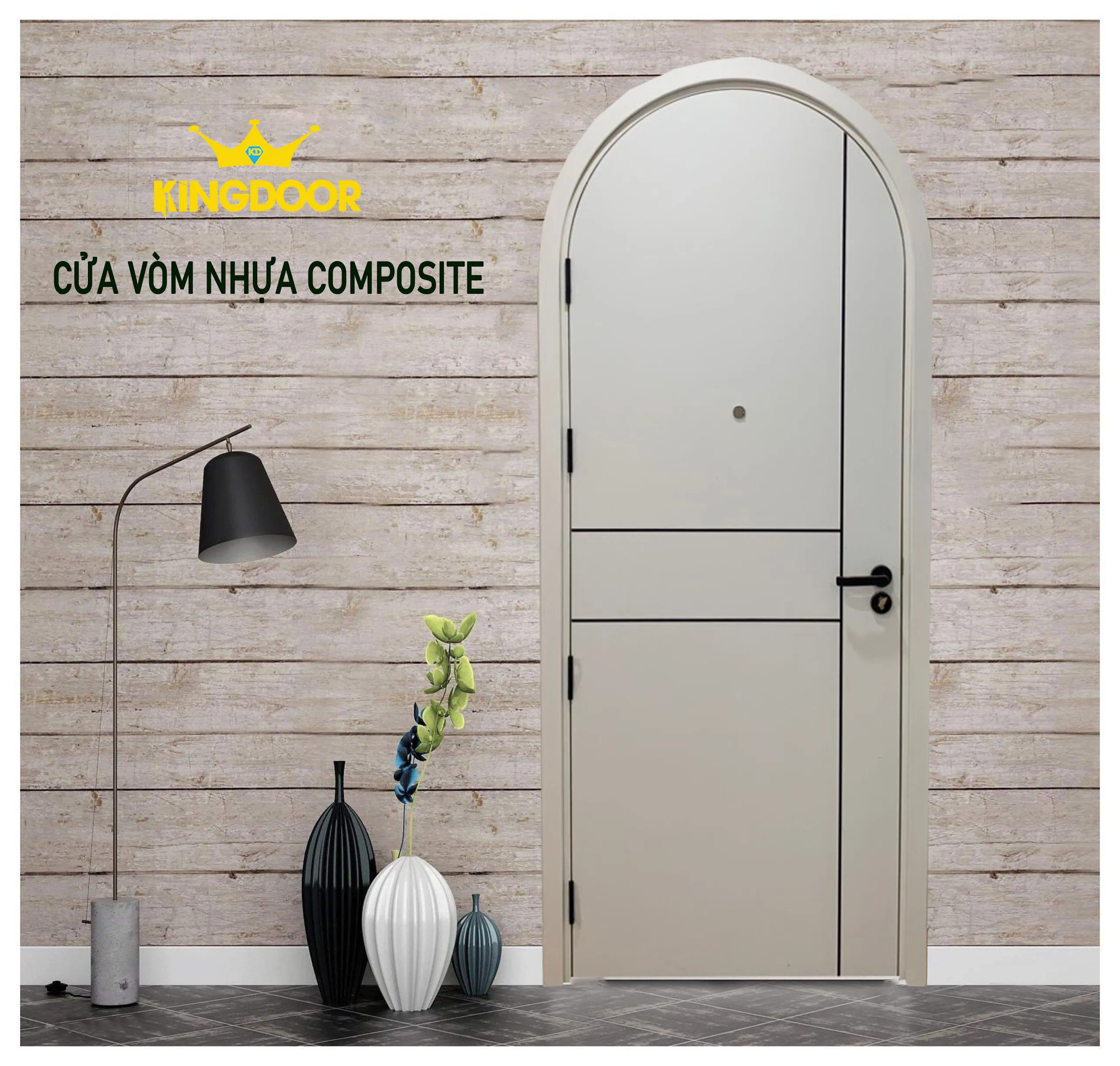 Mẫu cửa vòm nhựa composite