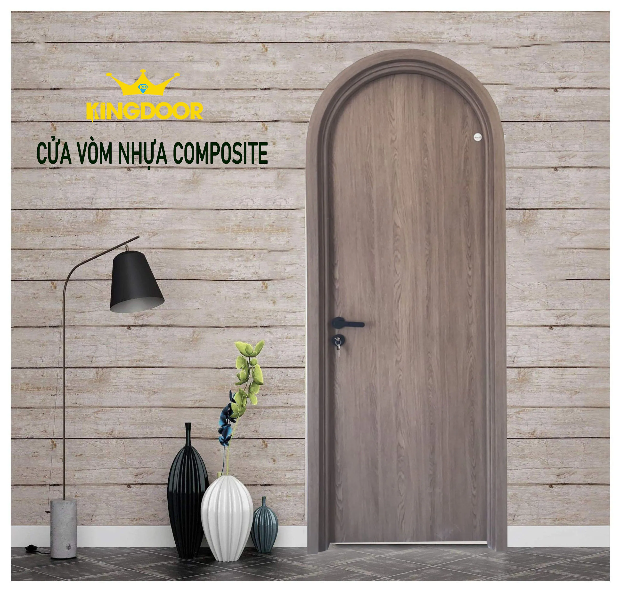 Mẫu cửa vòm nhựa composite