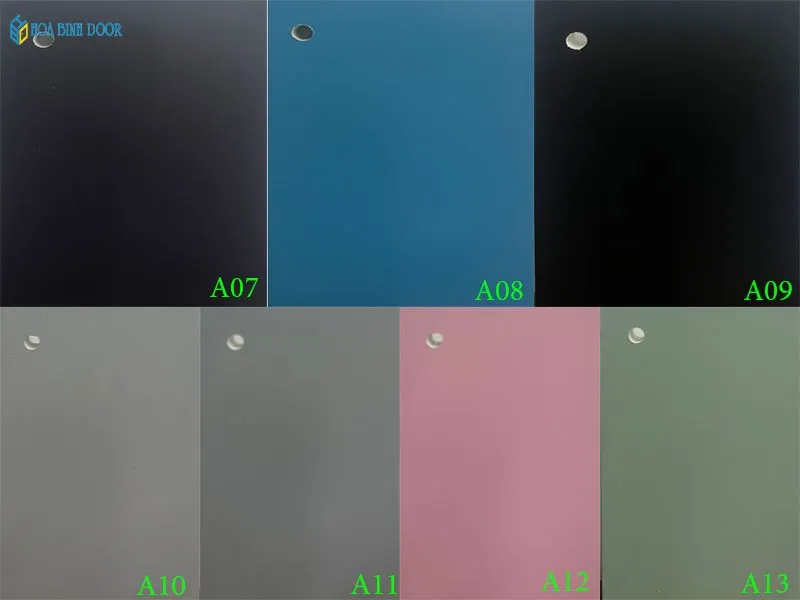 bảng màu-cua-nhua-composite-sơn-pu