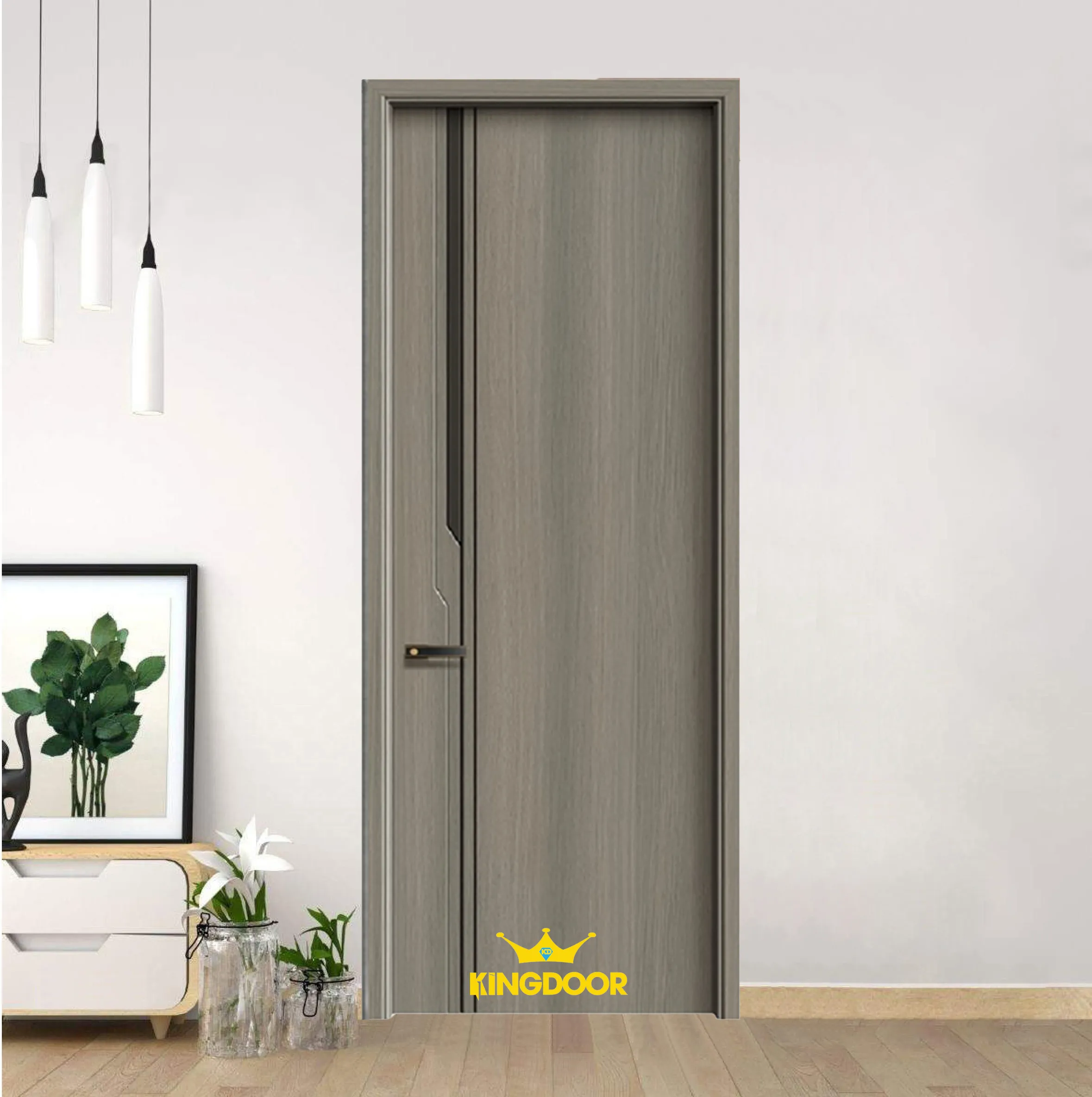 Cửa gỗ carbon 6012 - Xuanke No.01