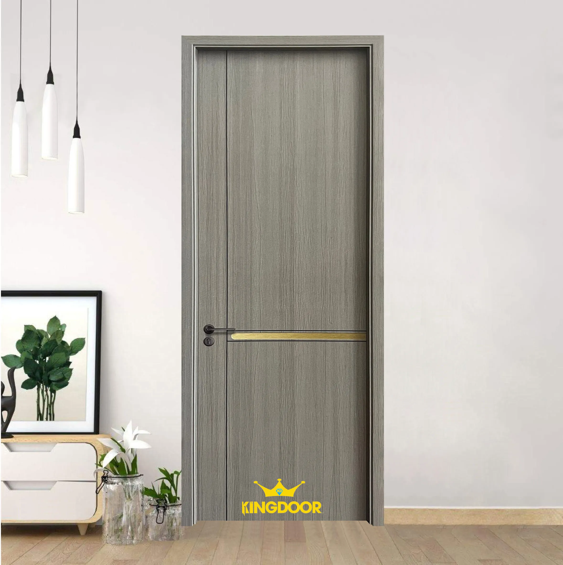 Cửa gỗ carbon XQ-0009 Normon No.1