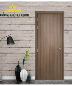 Cửa gỗ công nghiệp MDF phủ melamine KD.P-416EV