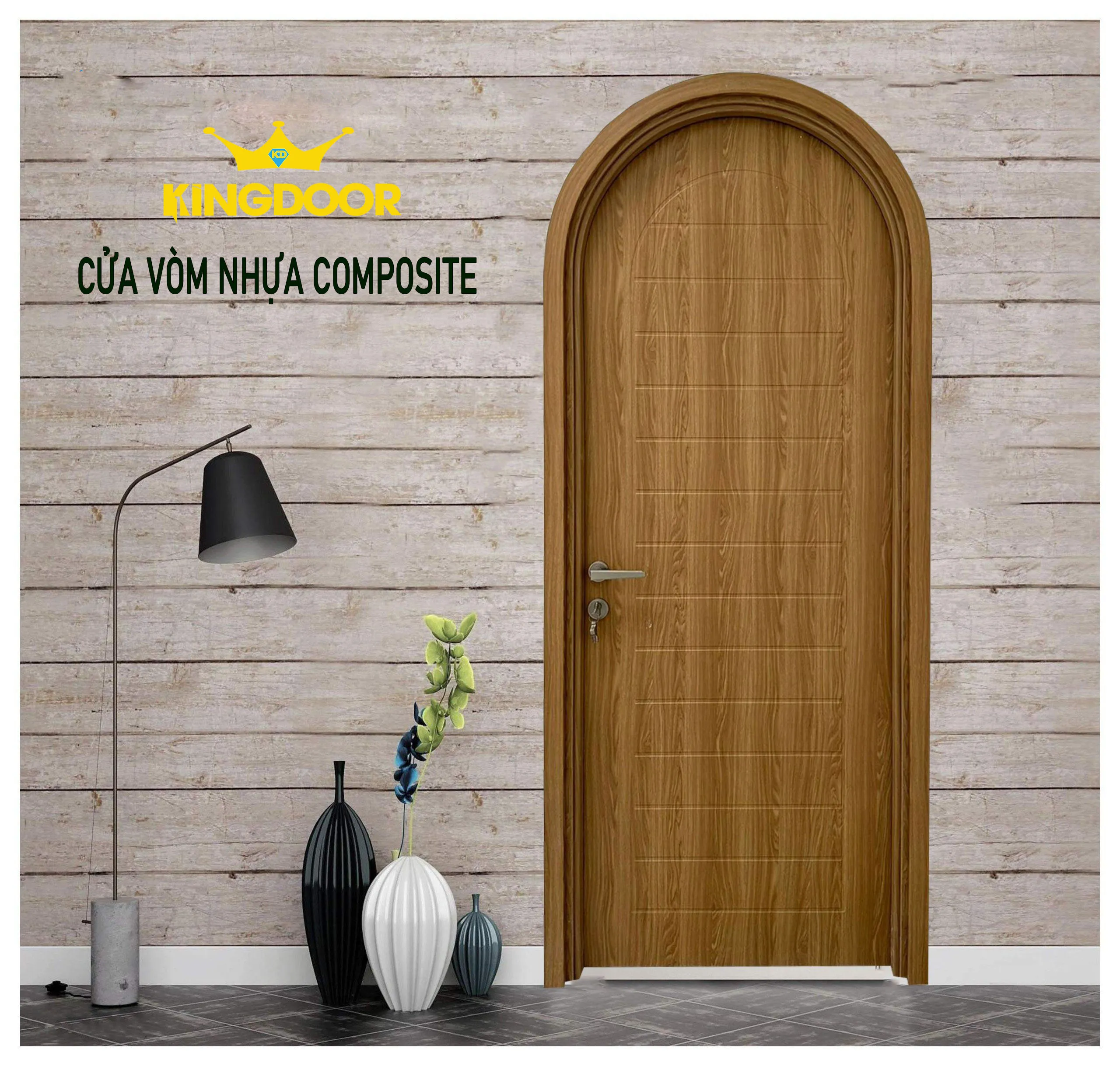 Cửa vòm nhựa composite SYB V689