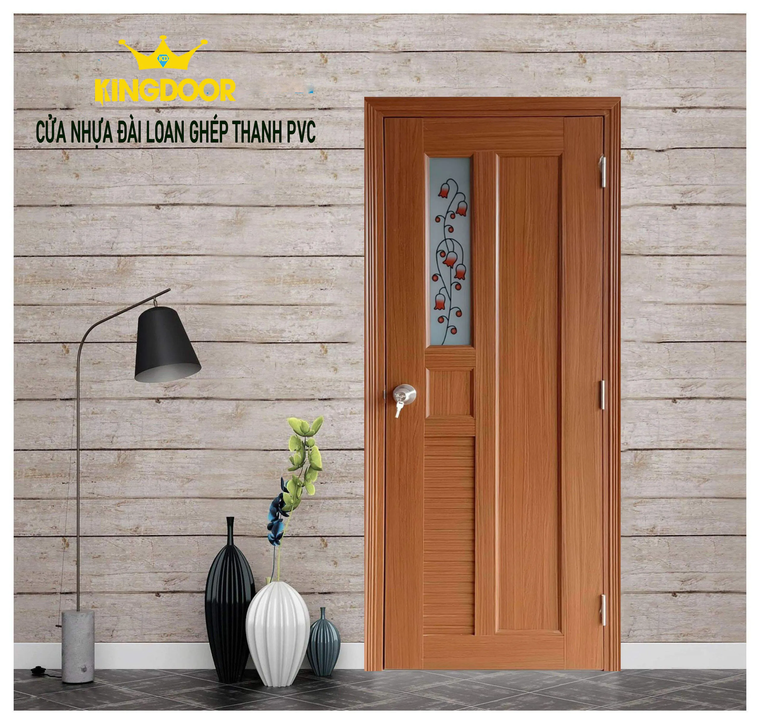 Cửa nhựa đài loan ghép thanh YF-25