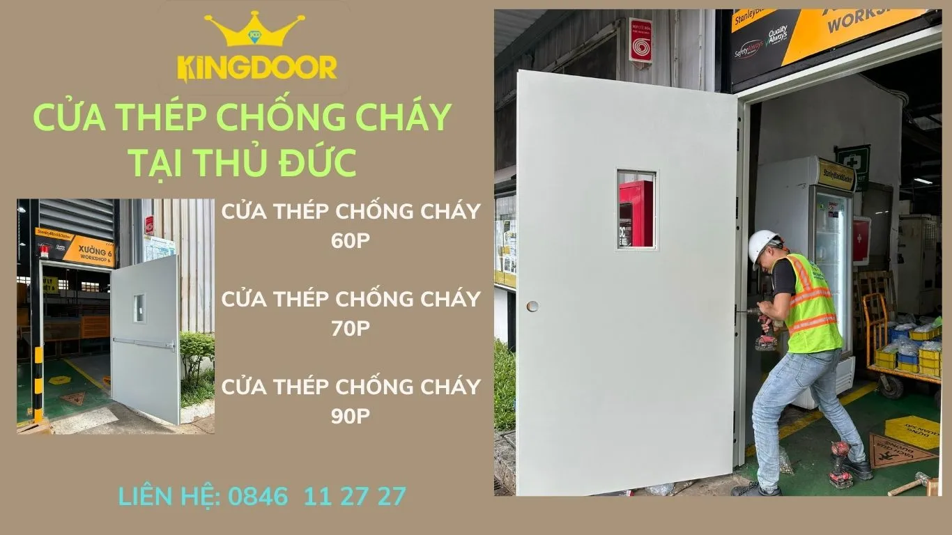 Giá cửa thép chống cháy tại Thủ Đức – TPHCM| Hồ sơ PCCC