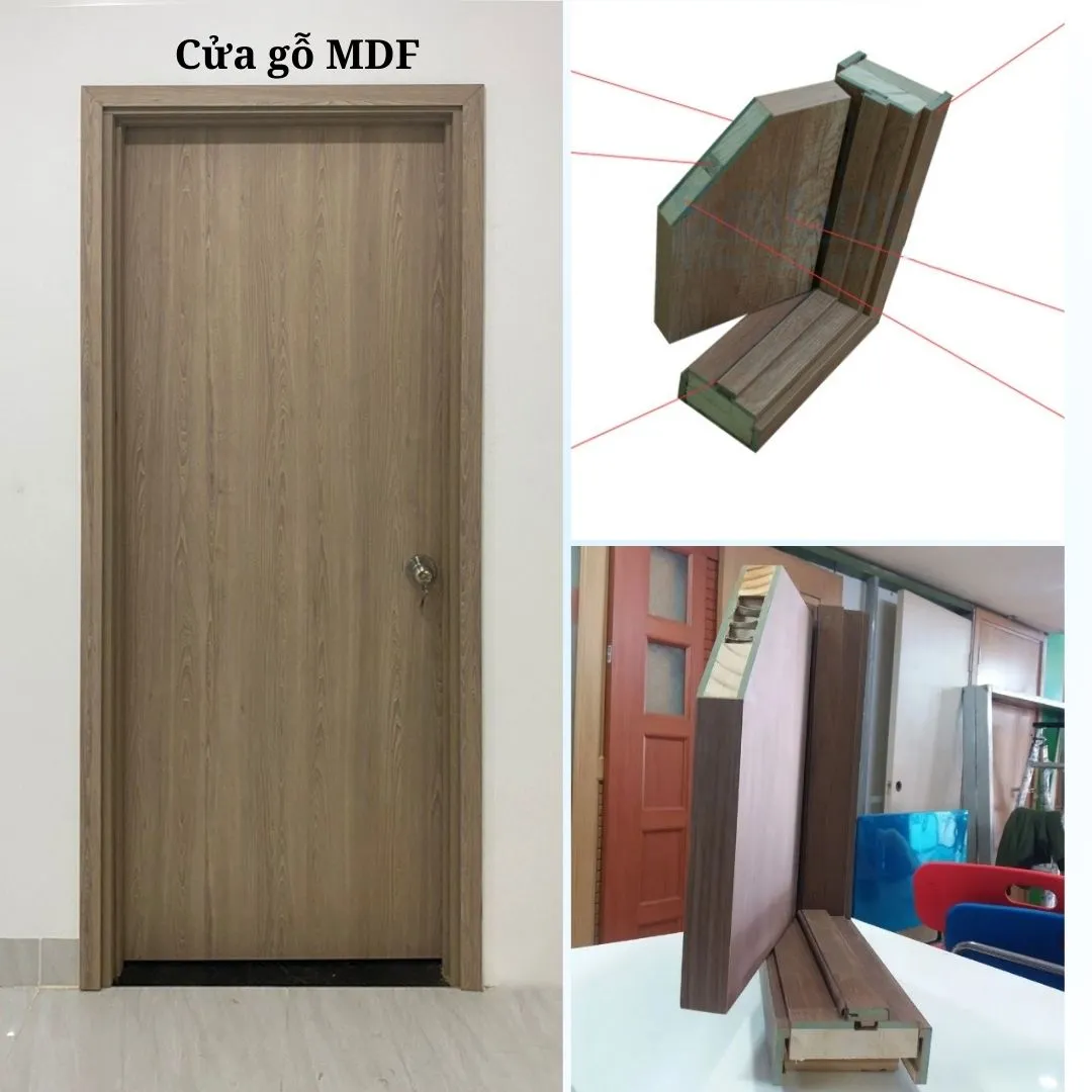 cửa gỗ công nghiêp tại Bảo Lộc - Lâm Đồng