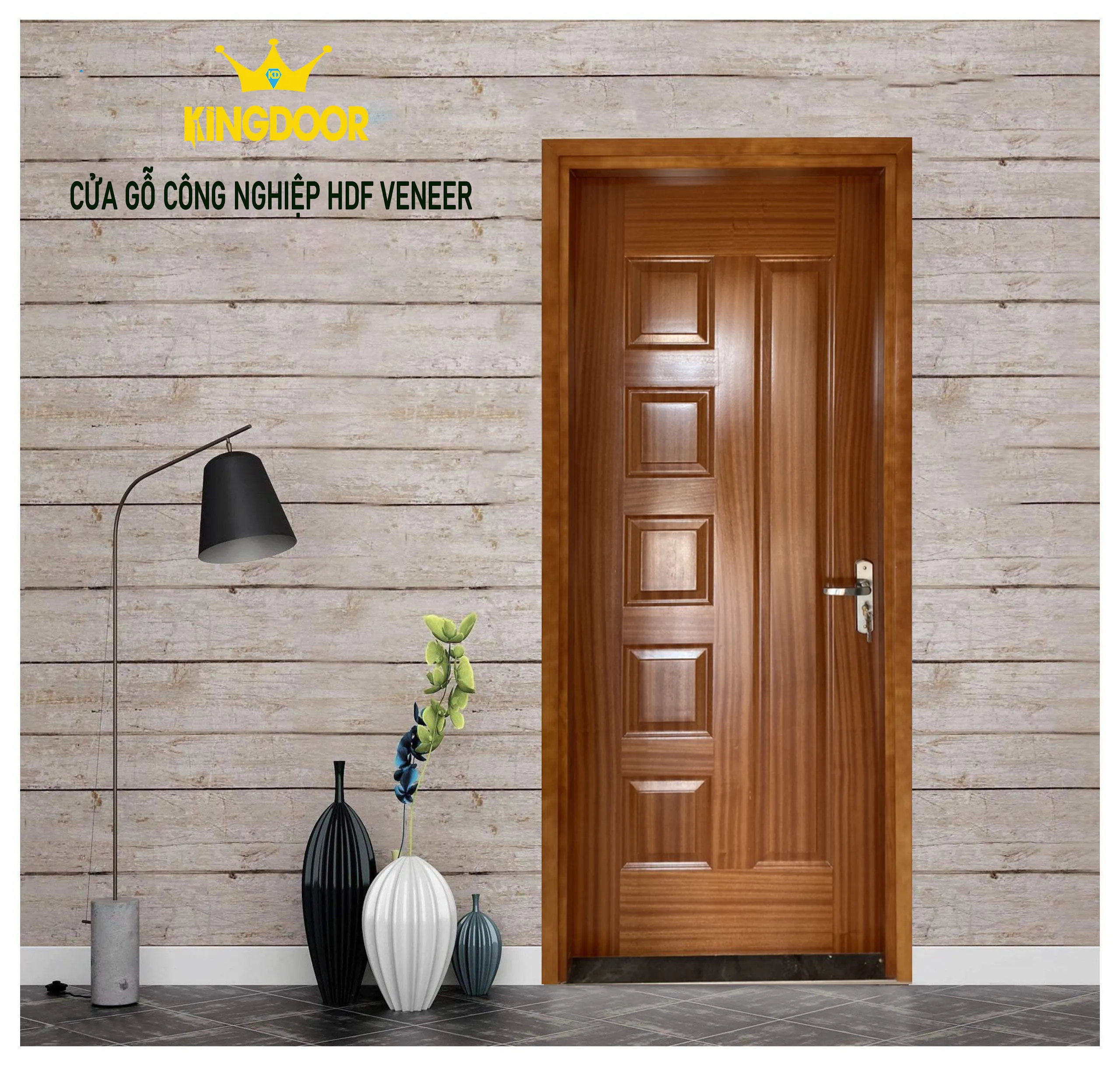 cửa gỗ công nghiêp tại Bảo Lộc - Lâm Đồng