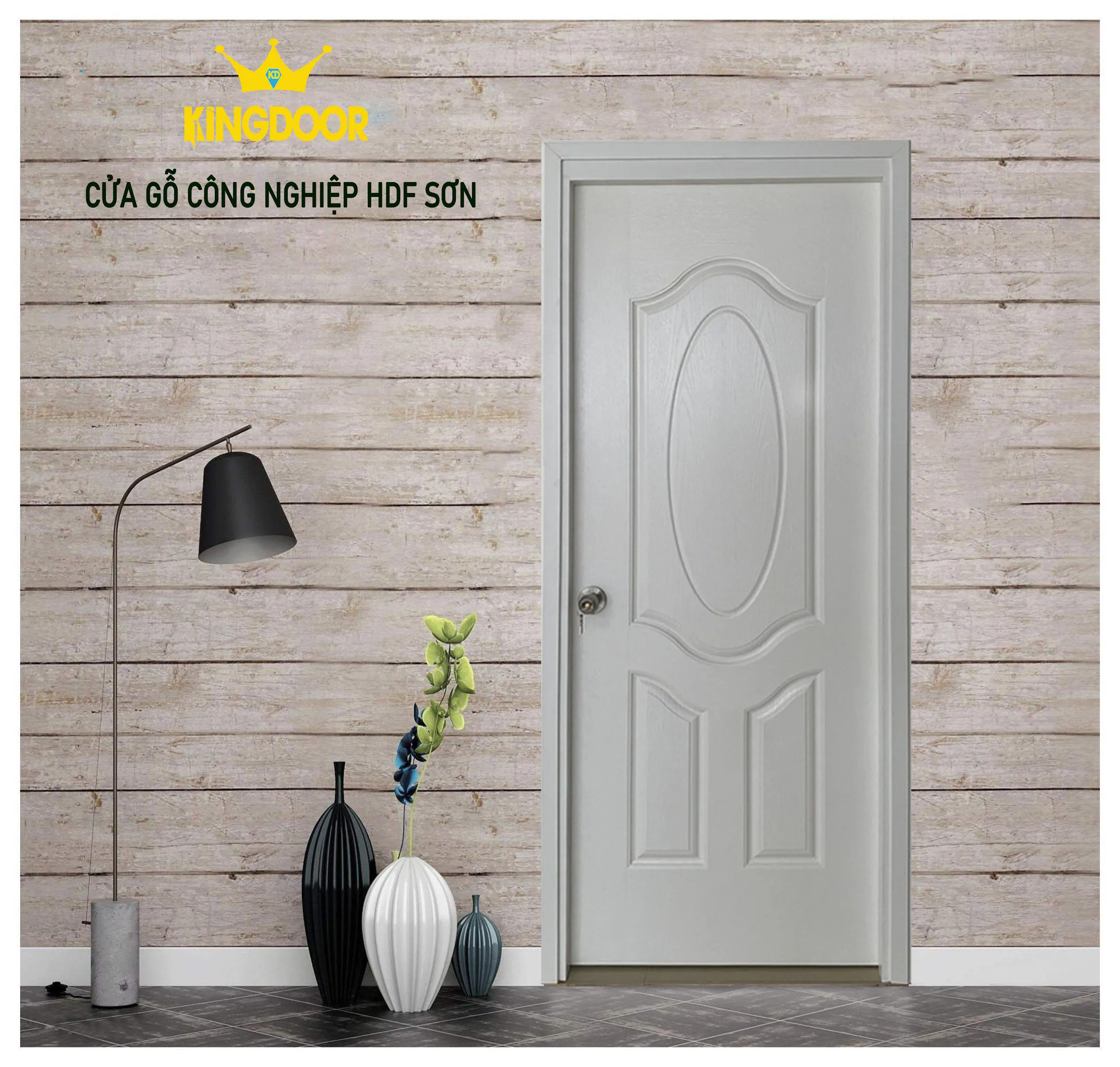 cửa gỗ công nghiêp tại Bảo Lộc - Lâm Đồng