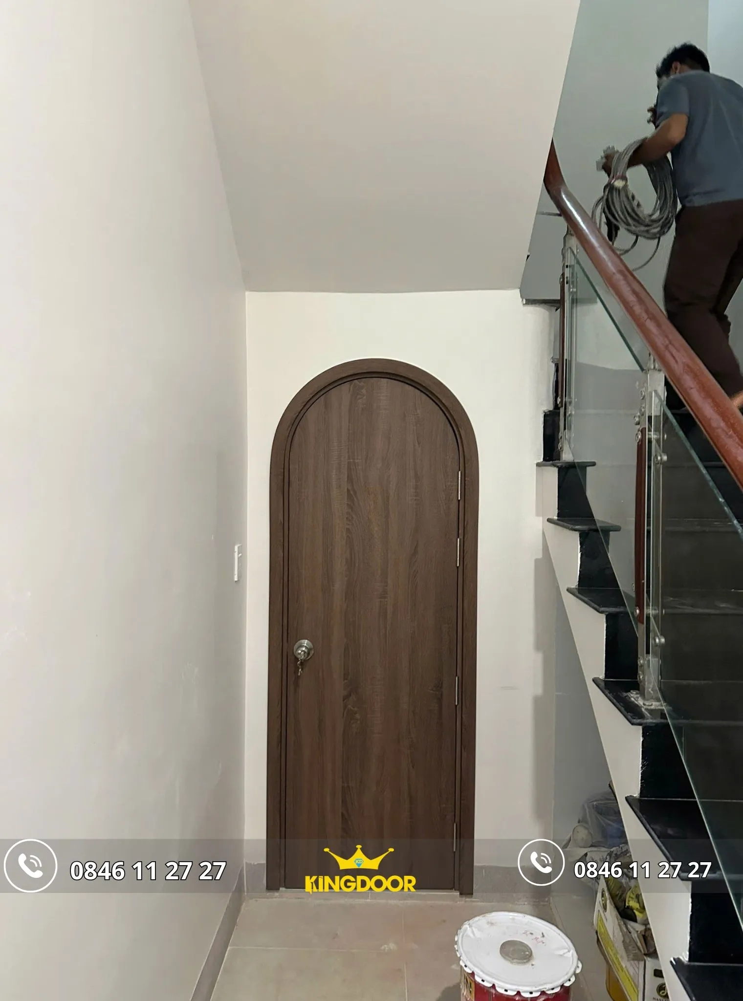 Cửa vòm nhựa composite tại phường sài gòn