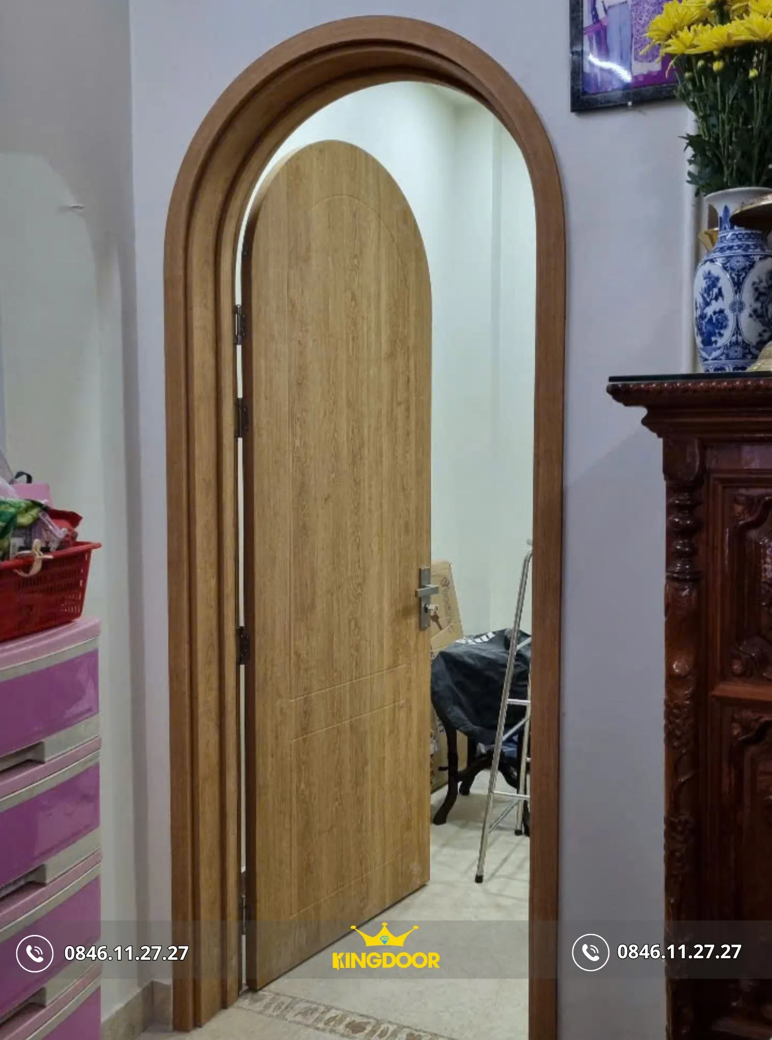 Cửa vòm nhựa composite tại phường sài gòn