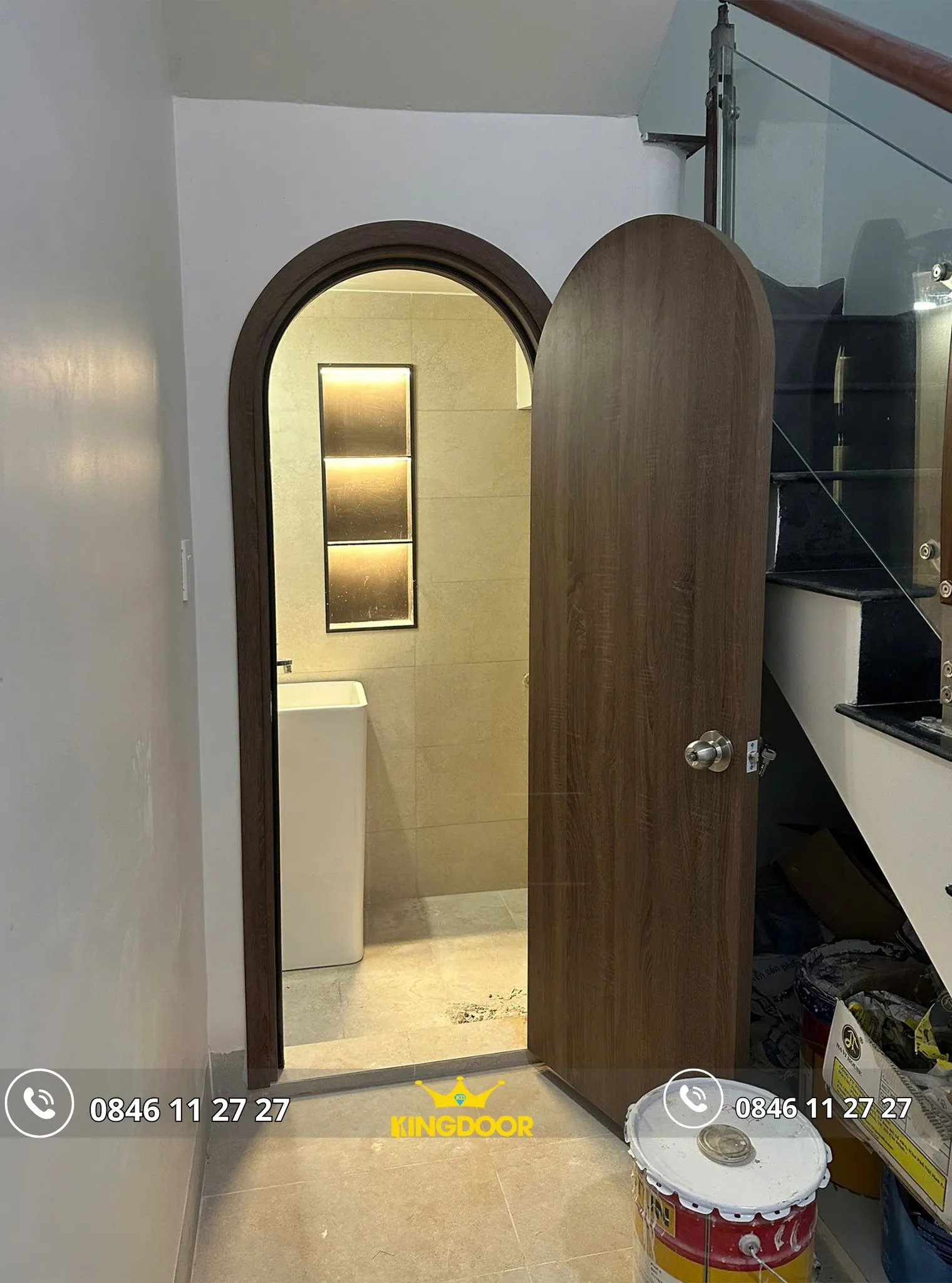 Cửa vòm nhựa composite tại phường sài gòn