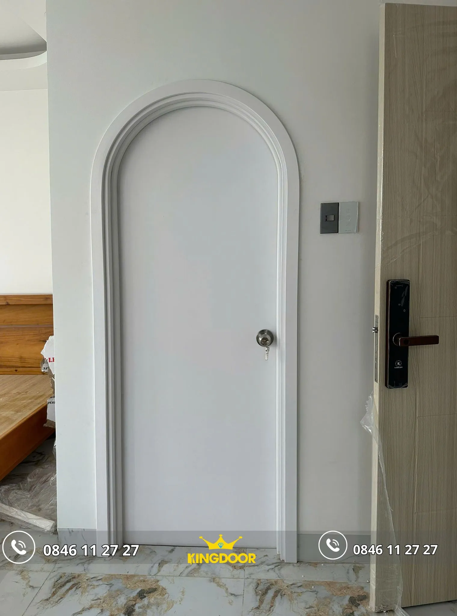 Cửa vòm nhựa composite tại phường sài gòn