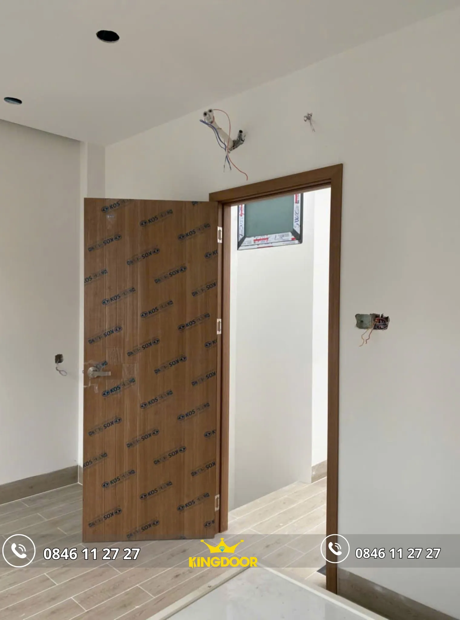 Hoàn thiện công trình cửa nhựa ABS Hàn Quốc tại Quận 1