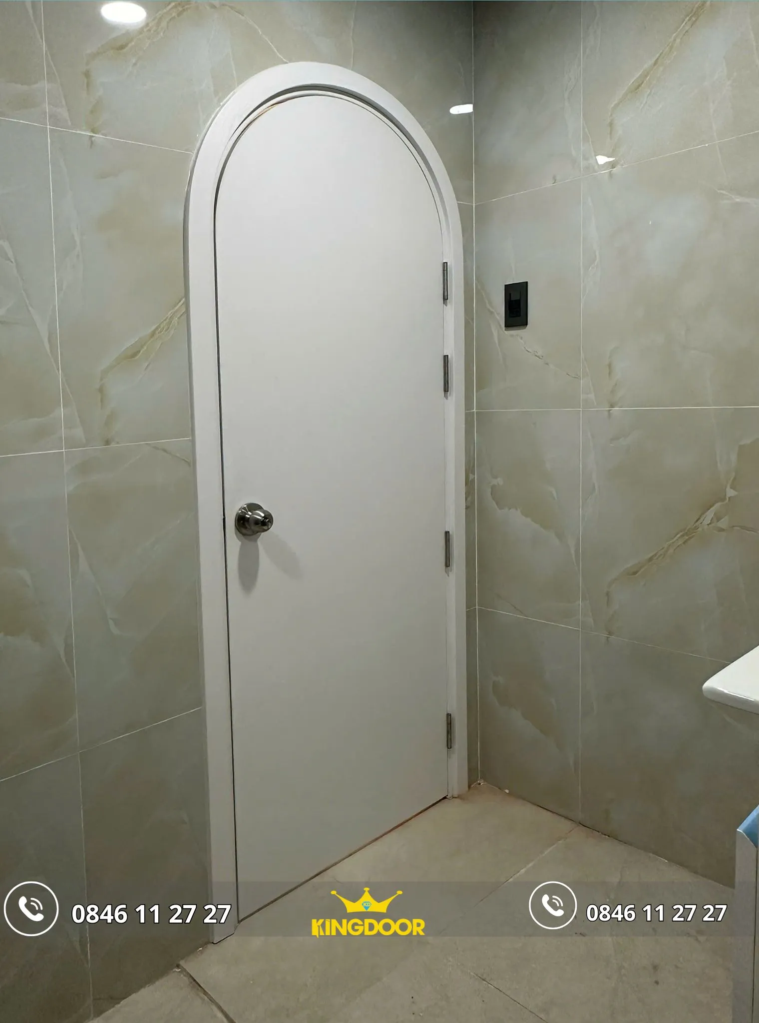 Cửa vòm nhựa composite tại phường sài gòn