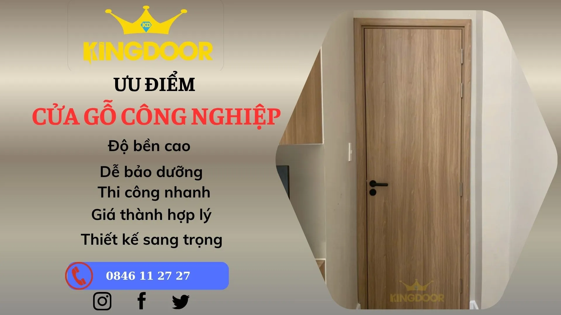uu diem cua go cong nghiep