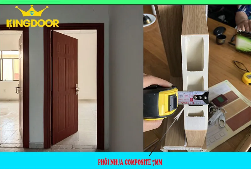 Cửa nhựa composite tại Hiệp Bình