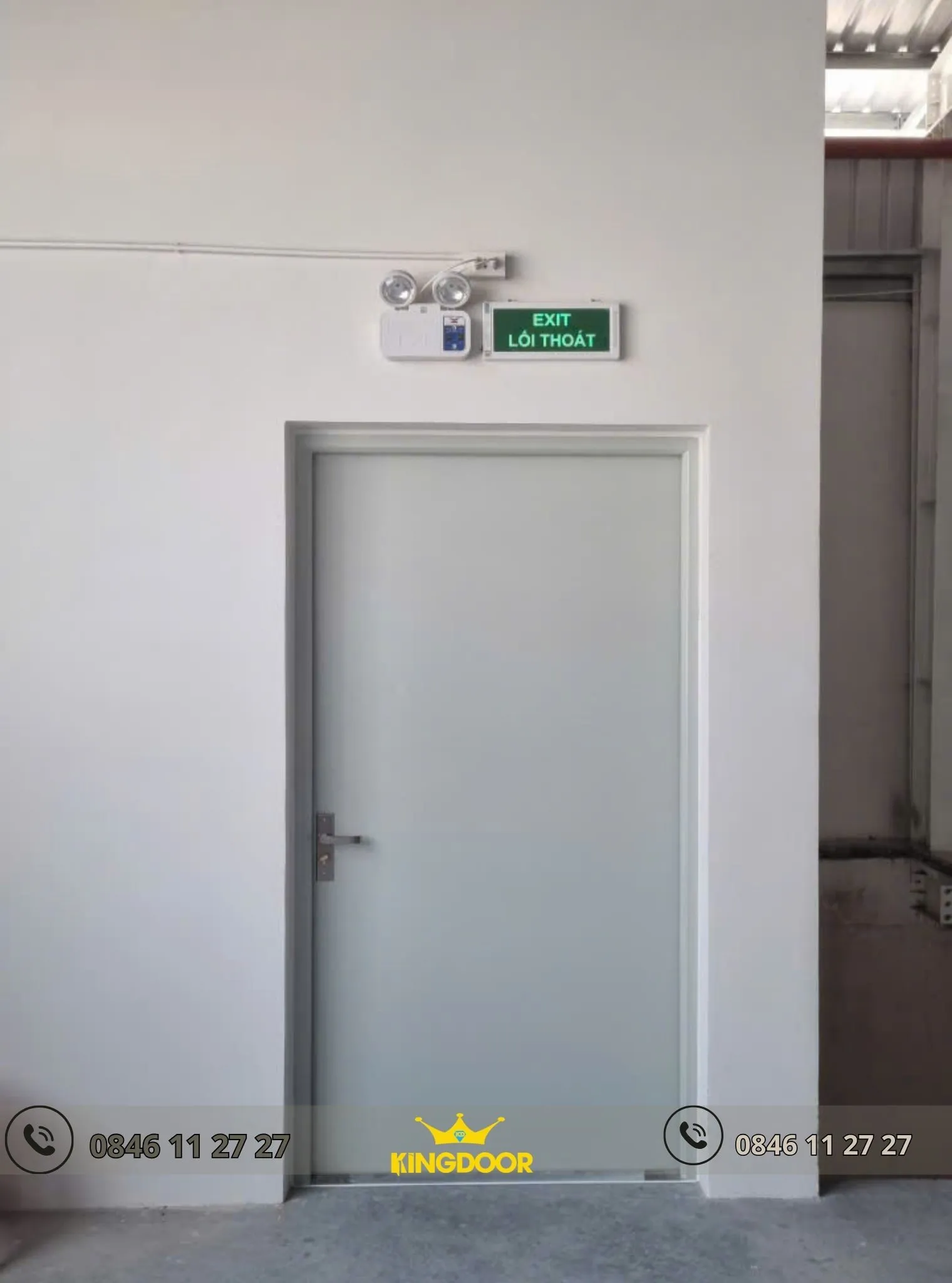 Cửa thép chống cháy tại phường Bình Tây