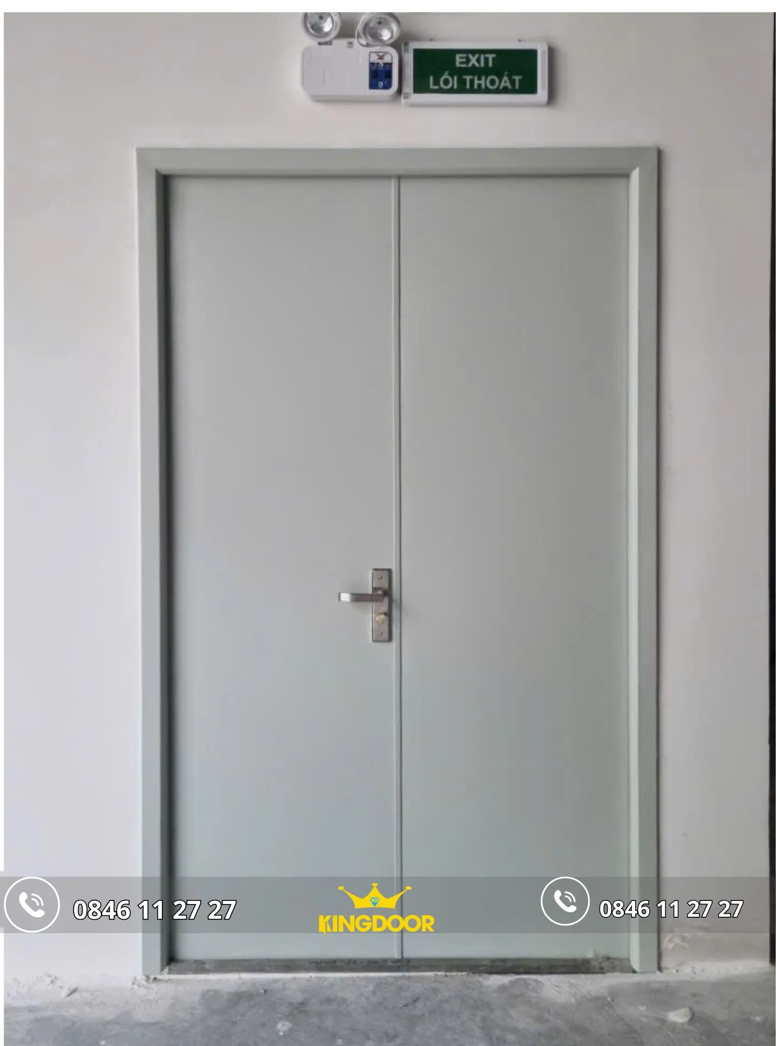 Cửa thép chống cháy tại phường Bình Tây