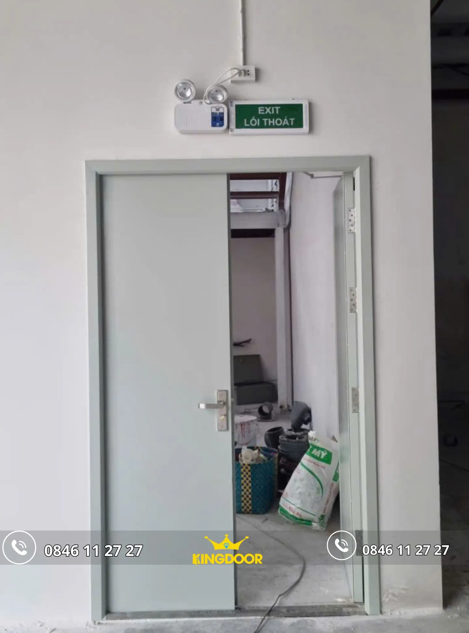Cửa thép chống cháy tại phường Bình Tây