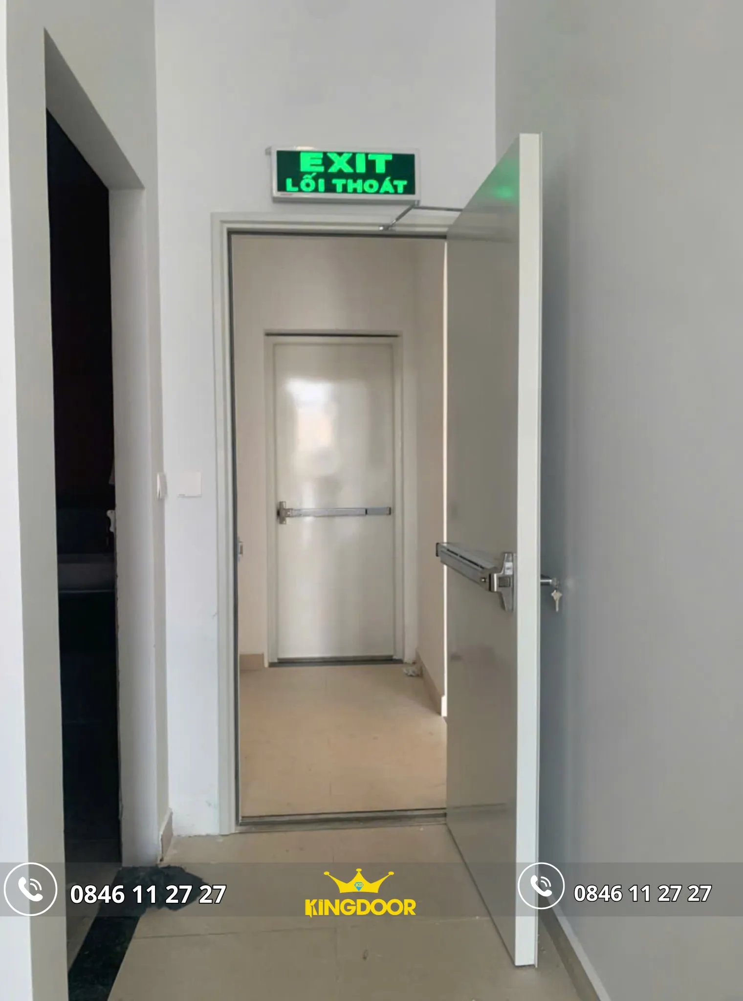 Cửa thép chống cháy tại phường Bình Tây