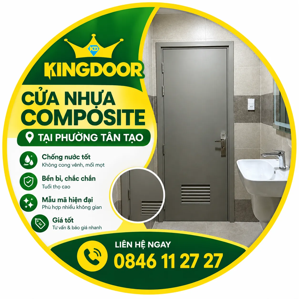 cửa nhựa composite tại phuong tan tao - tphcm